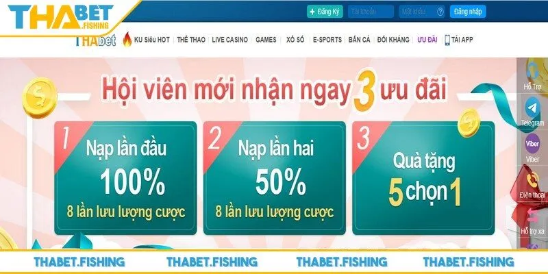 Mọi thành viên nhà cái khi tham gia đều có cơ hội nhận các ưu đãi giá trị